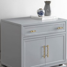 Bamboo Shape Solid Zinc Alloy Cabinet Knobs Handle Pulls - Bamboo Shape Series - Hole Centers(T-Bar Knob，96mm，128mm)